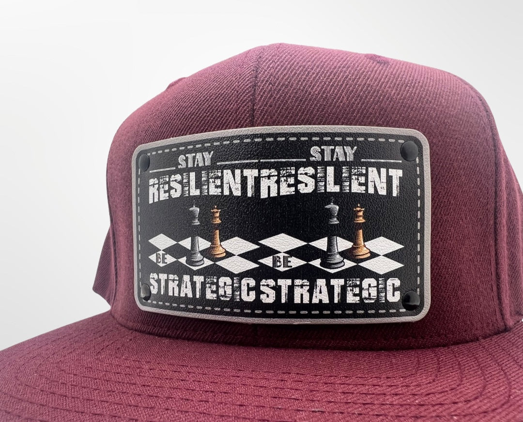 Maroon Resilient Snapback - Pace-Of-One