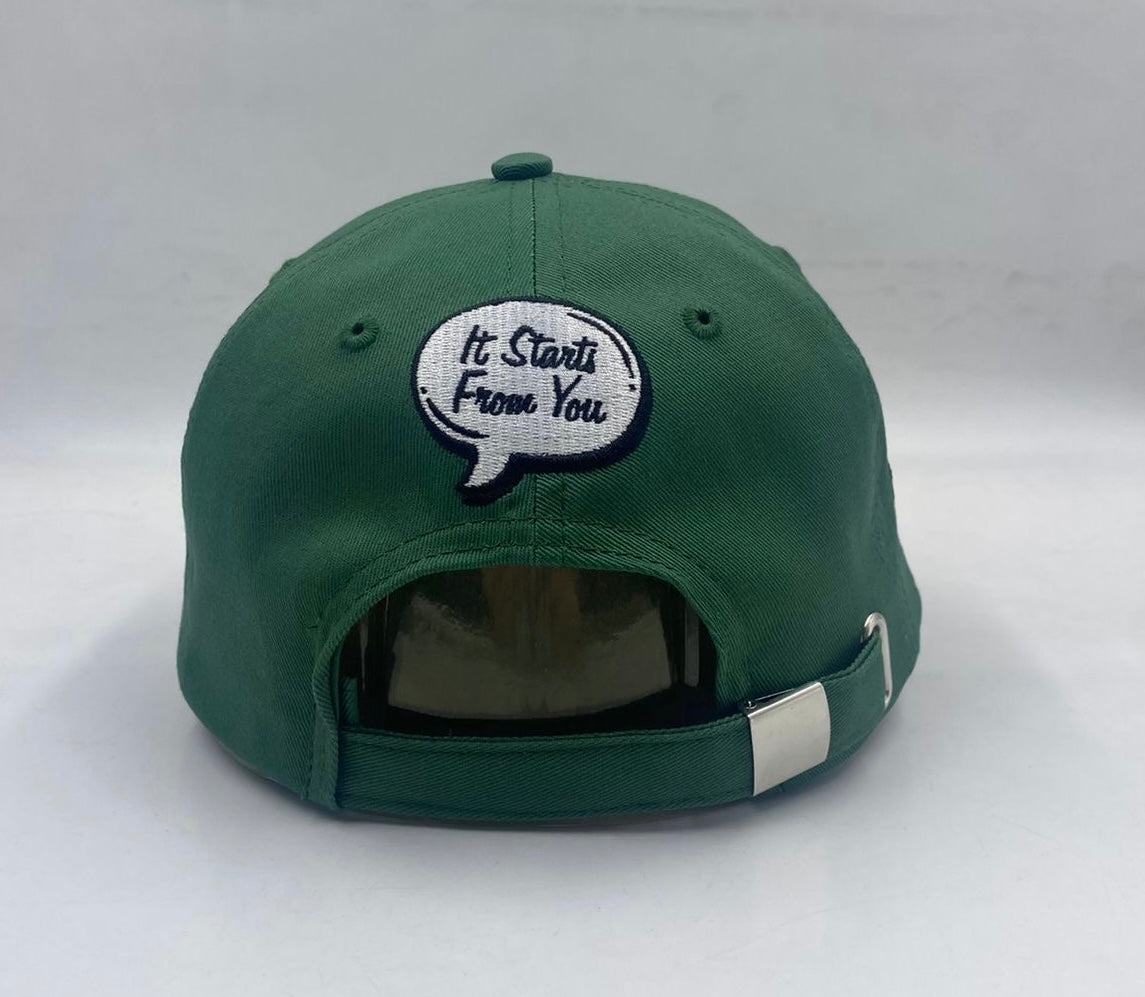 Forest Green Pace Of One ( Dad Hat ) - Pace-Of-One