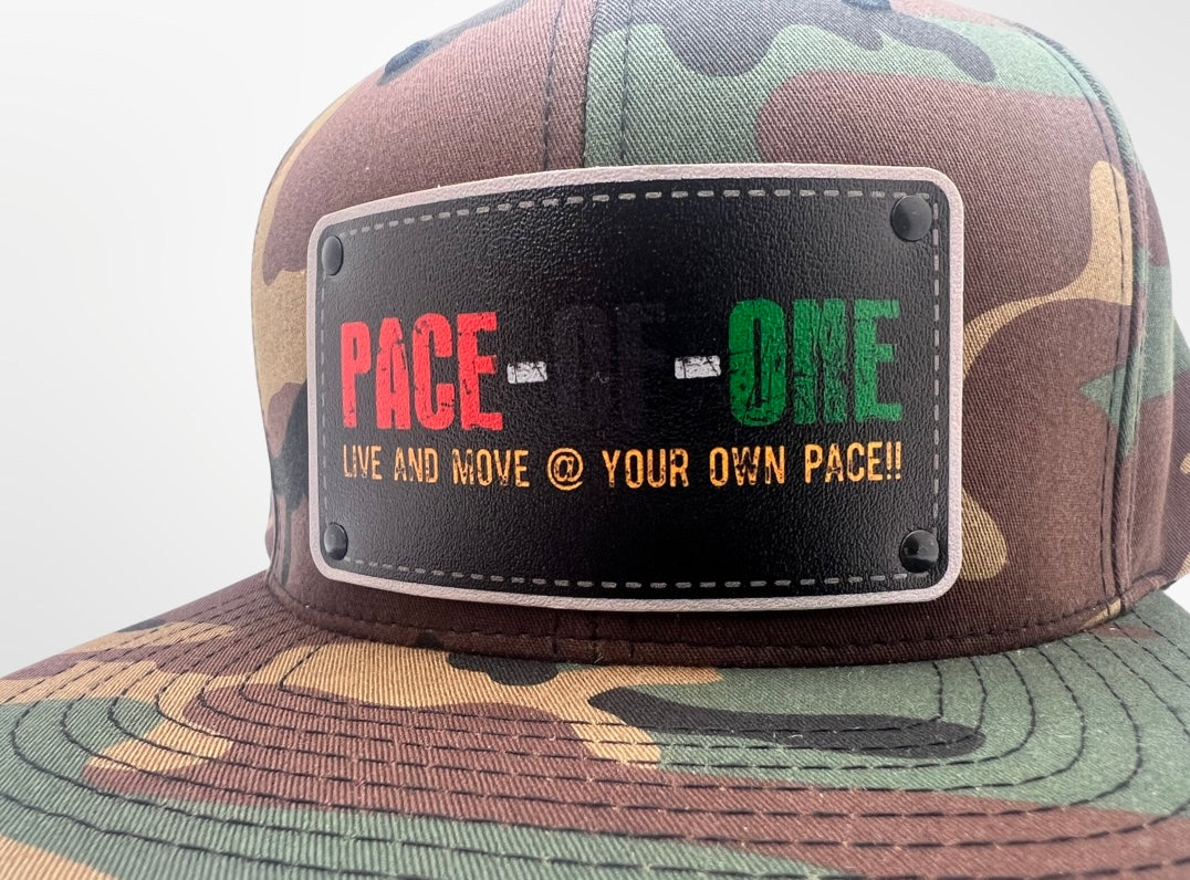 Green Camo Pace-Of-One SnapBack - Pace-Of-One