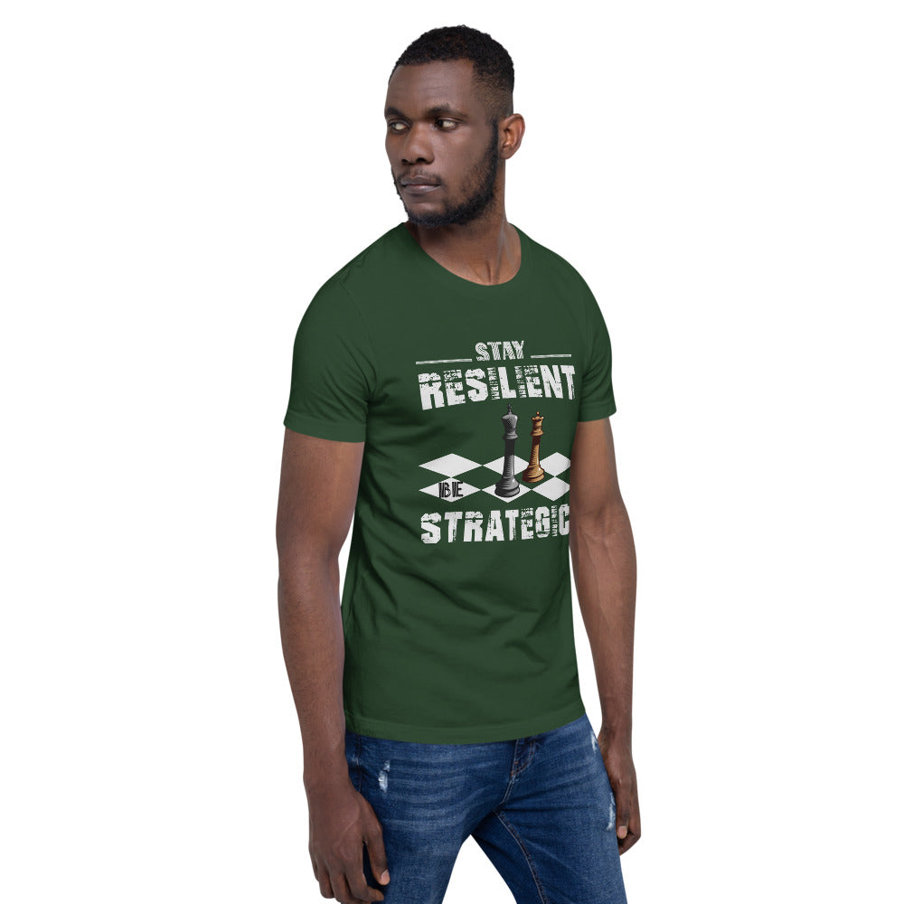 Stay Resilient Short-Sleeve Unisex T-Shirt - Pace-Of-One
