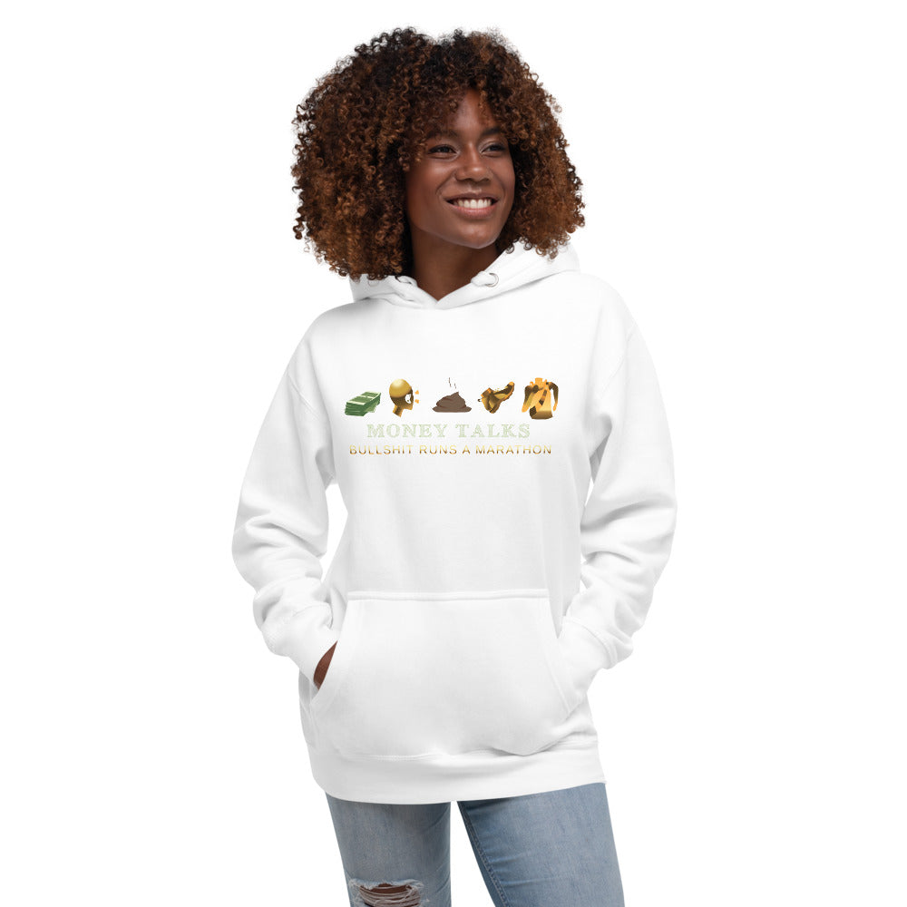 Money talks Unisex Hoodie - Pace-Of-One