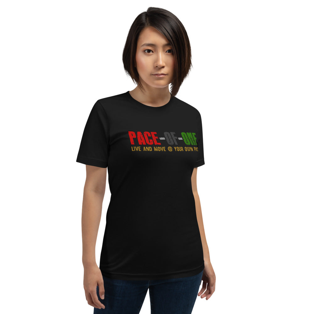 Pace-of-one Short-Sleeve Unisex T-Shirt - Pace-Of-One