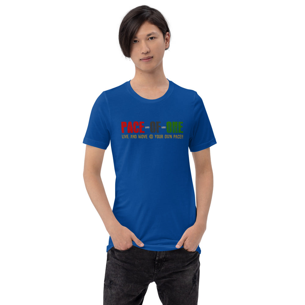 Pace-of-one Short-Sleeve Unisex T-Shirt - Pace-Of-One