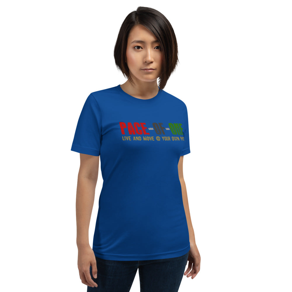 Pace-of-one Short-Sleeve Unisex T-Shirt - Pace-Of-One