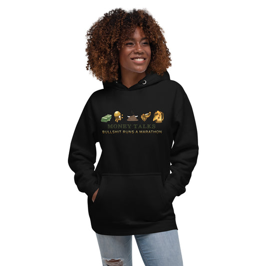 Money talks Unisex Hoodie - Pace-Of-One