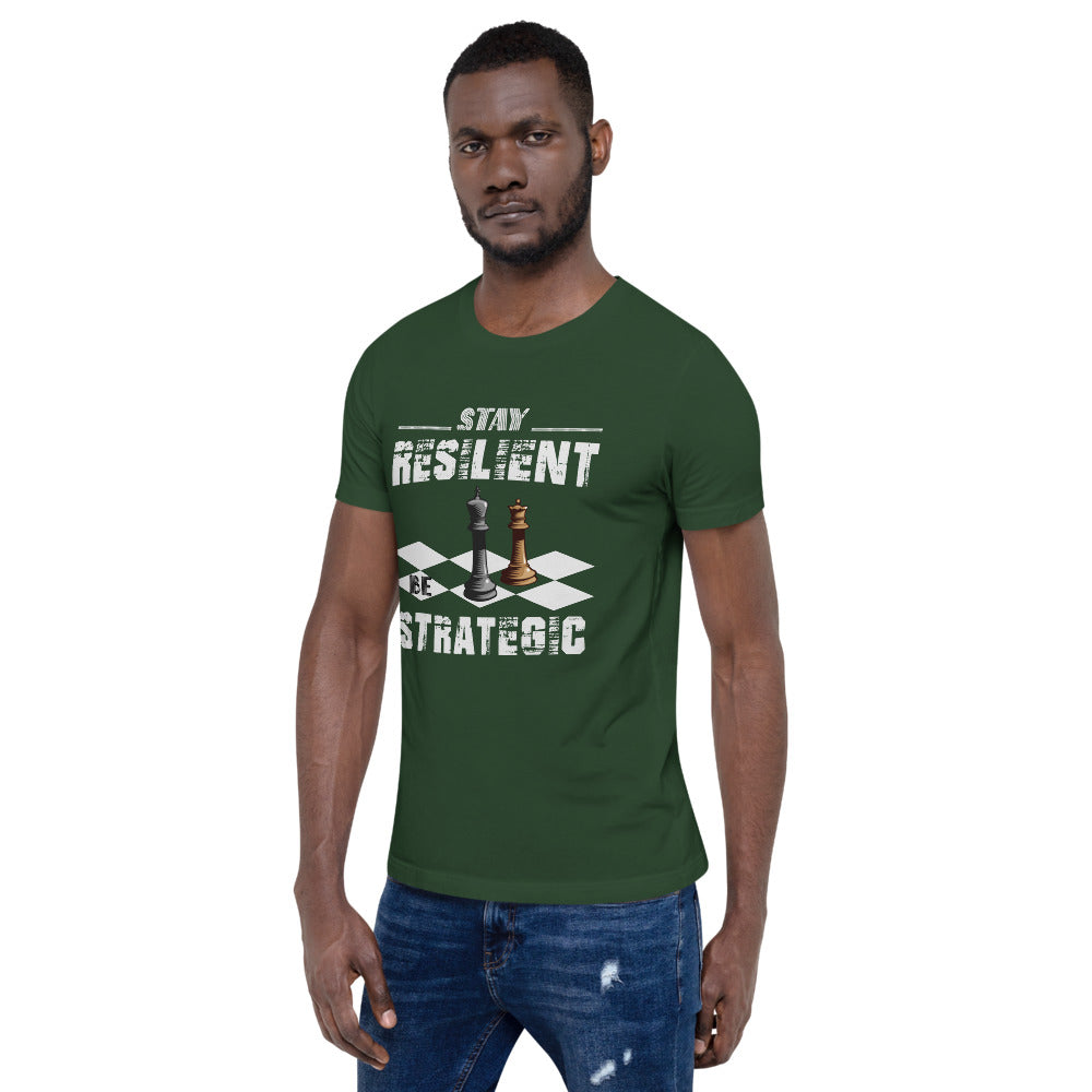 Stay Resilient Short-Sleeve Unisex T-Shirt - Pace-Of-One