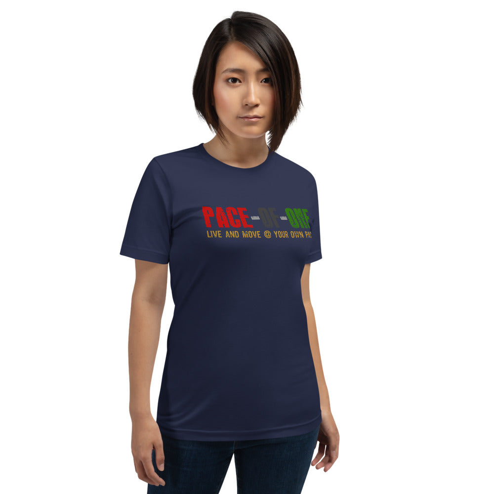Pace-of-one Short-Sleeve Unisex T-Shirt - Pace-Of-One
