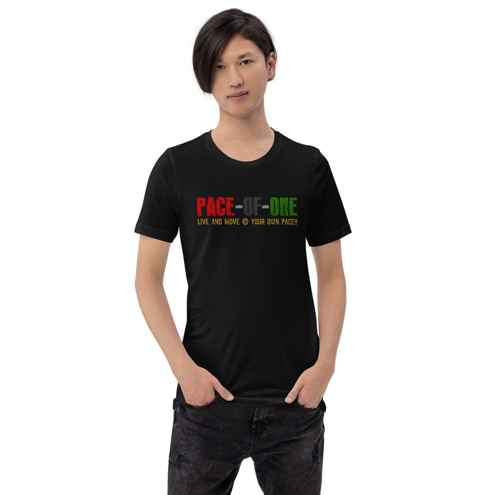 Pace-of-one Short-Sleeve Unisex T-Shirt - Pace-Of-One