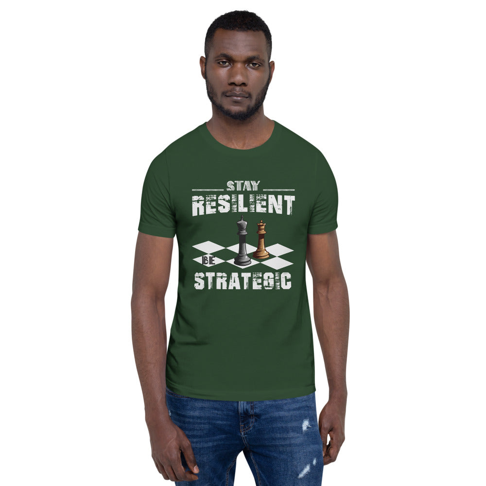 Stay Resilient Short-Sleeve Unisex T-Shirt - Pace-Of-One