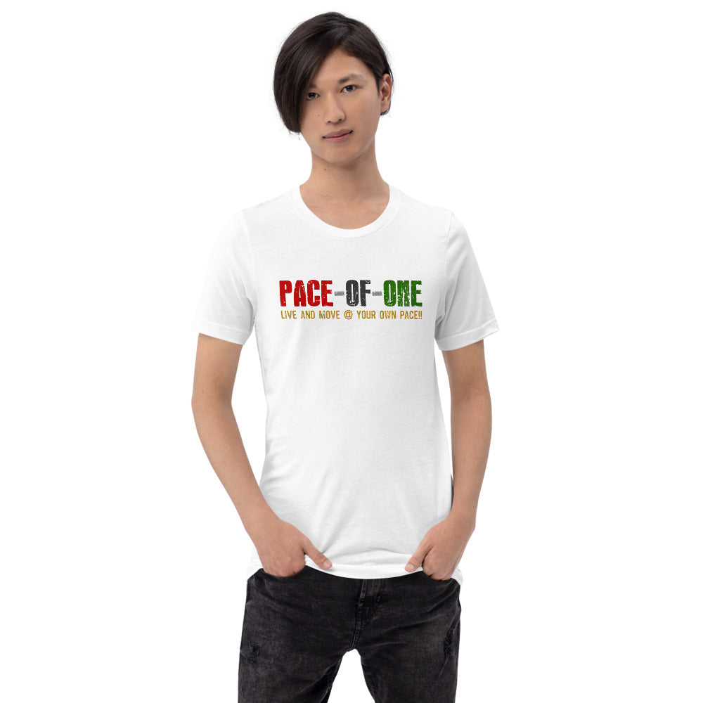 Pace-of-one Short-Sleeve Unisex T-Shirt - Pace-Of-One