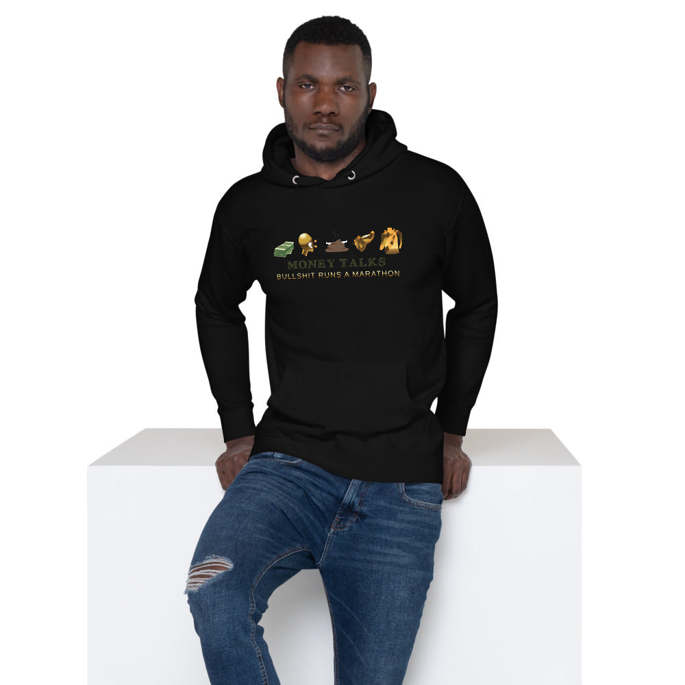 Money talks Unisex Hoodie - Pace-Of-One
