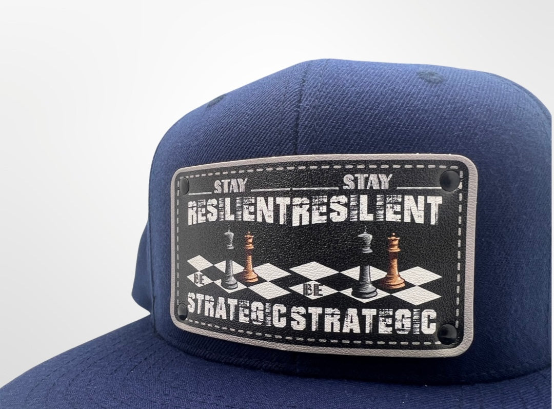 Navy Blue Resilient SnapBack - Pace-Of-One