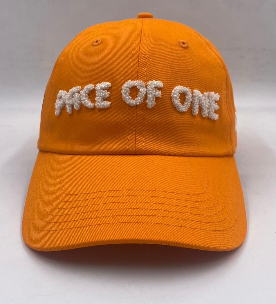 Pumpkin Orange Pace Of One (Dad Hat)