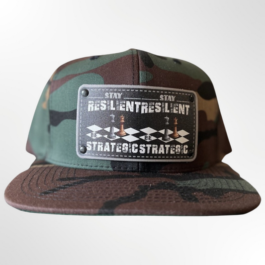 Green Camo Resilient SnapBack - Pace-Of-One