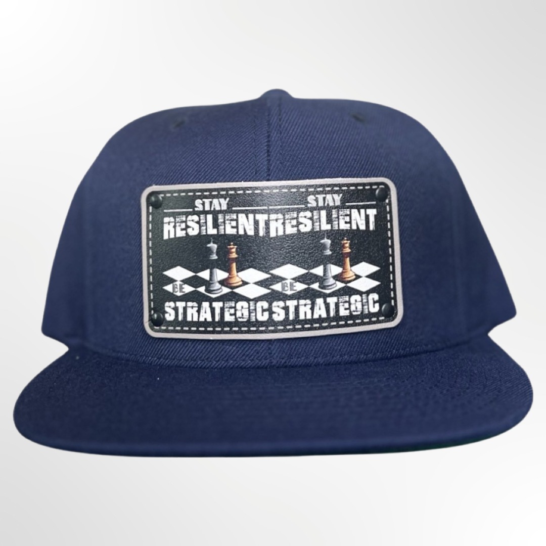 Navy Blue Resilient SnapBack - Pace-Of-One