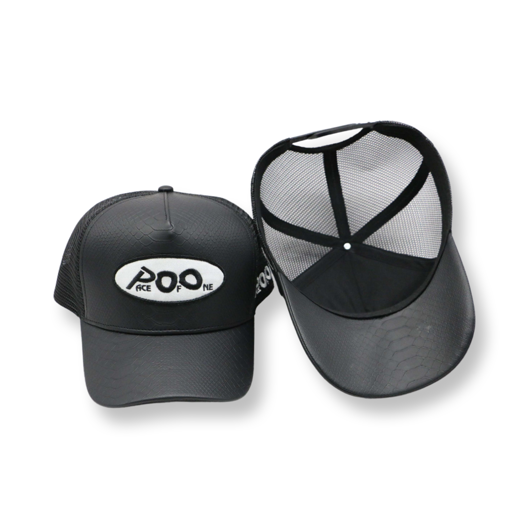 Limited Edition Black Trucker SnapBack Hat - Pace-Of-One