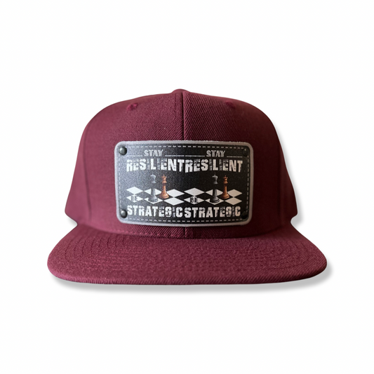 Maroon- Resilient Snapback - Pace-Of-One