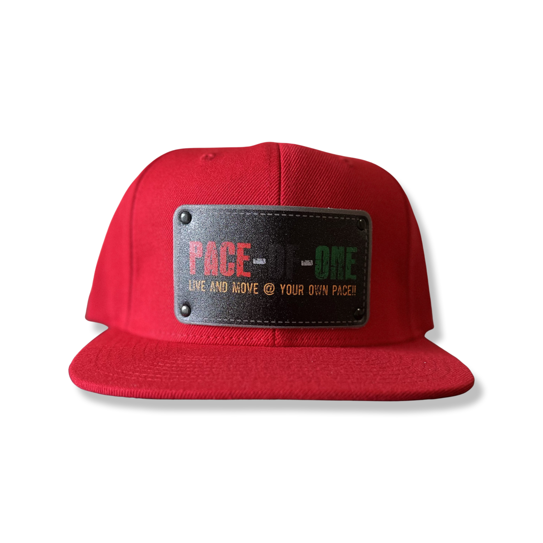 Red- Pace-of-one Snapback - Pace-Of-One