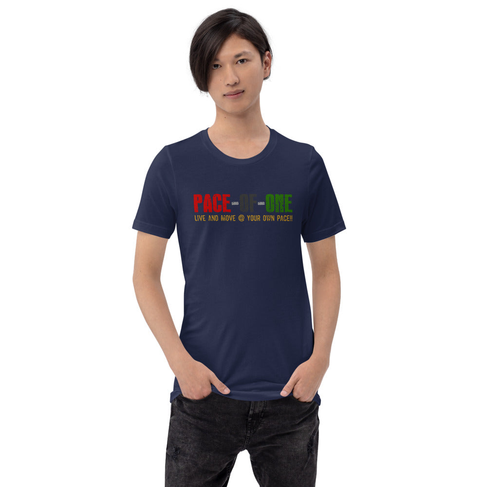 Pace-of-one Short-Sleeve Unisex T-Shirt - Pace-Of-One